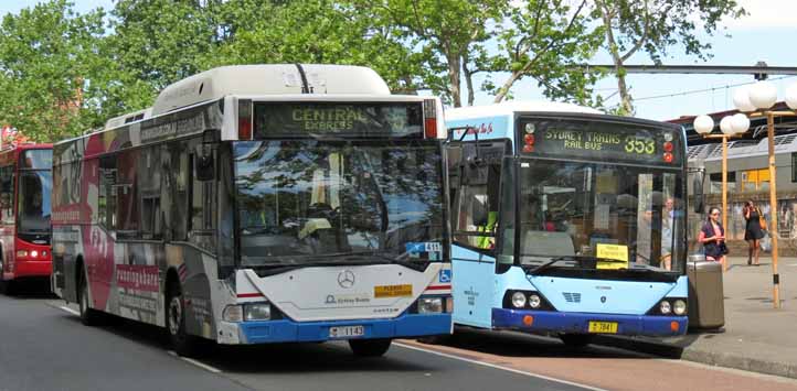 Sydney Buses Mercedes O405NH Custom Citaro 1143 & Punchbowl Scania L94UB Custom CB60 MO7841